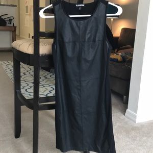 Express Dresses - XS Express faux leather dress Express Dresses - XS Express faux leather dress
